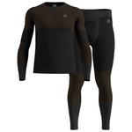 Odlo Sous-vêtement technique Fundamentals Performance Warm Set M's Black Présentation
