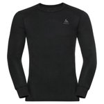 Odlo Sous-vêtement technique Active Warm Eco Top Ls Crew Neck Black Présentation