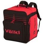 Volkl Housse chaussures Race Boot & Helmet Backpack Black Red Présentation