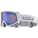 Bollé Masque de Ski Bedrock Plus White Matte Bronze Blue Présentation