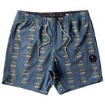 Vissla Boardshort Atomic Palms 16.5" Ecolastic Midnight Présentation