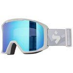 Sweet Protection Masque de Ski Durden Rig Reflect Satin White Bronco Peaks Rig Aquamarine Présentation