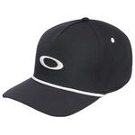 Oakley Casquettes Oakley Ellipse Rope Hat Black White Présentation
