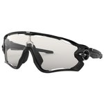 Oakley Lunettes de soleil Jawbreaker Polished Black Clear To Black Iridium Photochromic Présentation