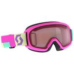 Scott Masque de Ski Junior Witty Neon Pink Amp Silver Chrome Présentation