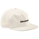 Salomon Casquettes Logo Flat Cap Whisper White Présentation