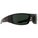 Spy Lunettes de soleil Logan Black Happy Gray Green Polar Présentation