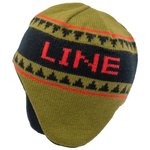 Line Bonnet Heater Beanie Olive Présentation