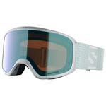 Salomon Masque de Ski Aksium 2.0 S Ice Flow Photo Multilayer Blue Présentation