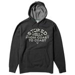 Vissla Sweat Coastal Eco Po Hoodie Black Heather Présentation