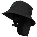 Fcs Chapeaux Essential Surf Bucket Hat Black Teal Présentation