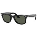 Ray Ban Lunettes de soleil RB2140 Original Wayfarer Classic Polished Black Polar Green Présentation