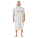 Rip Curl Poncho Surf Mix Up Hooded Towel Mid Grey Présentation