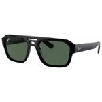 Ray Ban Lunettes de soleil RB4397 Corrigan Polished Black Green G-15 Présentation