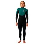 Rip Curl Combinaison Surf Womens E-Bomb Zip Free 4/3 Dark Green Présentation