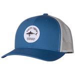 Salty Crew Casquettes Bruce Retro Trucker Steelblue Silver Présentation