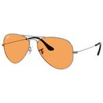 Ray Ban Lunettes de soleil RB3025 Aviator Summer Capsule Polished Gunmetal Orange 