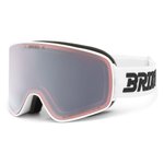 Briko Masque de Ski Chino Sharp Lite White Ambre Base Silver Mirror Présentation