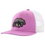 Patagonia Casquettes Kid's Trucker Hat Back For Good Bear Brisk Purple Présentation
