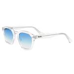 Binocle Eyewear Lunettes de soleil James Shiny Translucide Blue Polarized Présentation