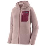 Patagonia Polaire W's R1 Air Full Zip Hoody Stingray Mauve Présentation