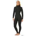 Rip Curl Combinaison Intégrale Womens Dawn Patrol Chest Zip 5/3 Black Présentation