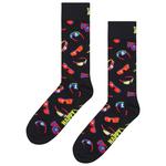 Happy Socks Chaussettes Crew Socks Glasses Black Présentation