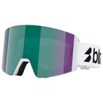 Bliz Masque de Ski G003 Matte White Brown Green Multi + Orange Présentation