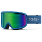 Smith Masque de Ski Frontier True Blue Green Sol-X Mirror Présentation