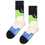 Happy Socks Chaussettes Crew Socks Skateboard Black Présentation