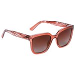 AZR Lunettes de soleil Kate Crystal Rose Vernie Polarisant Gris Dégradé Présentation