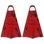 Orca Palmes Bodyboard Swimfins Red Smoke Présentation