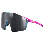 Julbo Lunettes de soleil Edge Rose Fluo Bleu Spectron 3 + Spectron 0 Présentation