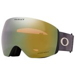Oakley Masque de Ski Flight Deck L Grey Smoke Prizm Sage Gold Iridium Présentation