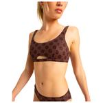 Roxy Maillot de bain Roxy Pro Wave - Haut de Bikini Brassière Chocolate Plum Polka Présentation