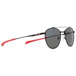 Red Bull Spect Lunettes de soleil Redms Panto Matt Black Red Smoke Polarized Présentation