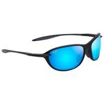Maui Jim Lunettes de soleil Hookipa Ultra R Matte Black Blue Hawaii MauiUltra Présentation