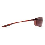 Maui Jim Lunettes de soleil Hookipa Ecaille Maui Rose Polycarbonate Bidegrade Côté