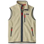 Patagonia Polaire M's Retro Pile Vest Pelican Smolder Blue Présentation