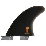 Fcs Ailerons Surf II Christenson PG Quad Rear Black Présentation