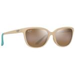 Maui Jim Lunettes de soleil Honi Ivoire Massif Mat Bronze Hcl Mineral Superthin Présentation