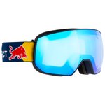 Red Bull Spect Masque de Ski Fink Matt Blue Light Blue Blue Chrome-x Présentation