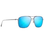 Maui Jim Lunettes de soleil Beaches Asian Fit Gris Colombe Bleu Hawaï MauiBrilliant Présentation