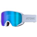 Atomic Masque de Ski Savor M Stereo Light Grey Blue Stereo Présentation