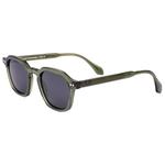 Binocle Eyewear Lunettes de soleil Cancun Shiny Khaki Gradient Grey Polarized Présentation