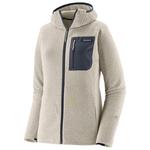 Patagonia Polaire W's R1 Air Full Zip Hoody Birch White Présentation