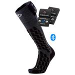 Therm-Ic Chaussettes Powersock Set Heat Fusion Uni + S-Pack 700 B Black Grey Présentation