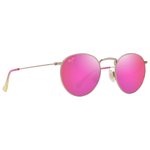 Maui Jim Lunettes de soleil Pukaua Doré Clair Brillant Rose Jaune Maui Sunrise MauiPure Présentation