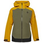 Black Diamond Blouson Ski M Recon Stretch Ski Shell Amber Tundra Black Présentation
