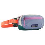 Patagonia Sac banane Terravia Mini Hip Pack Patchwork Barnacle Blue Présentation